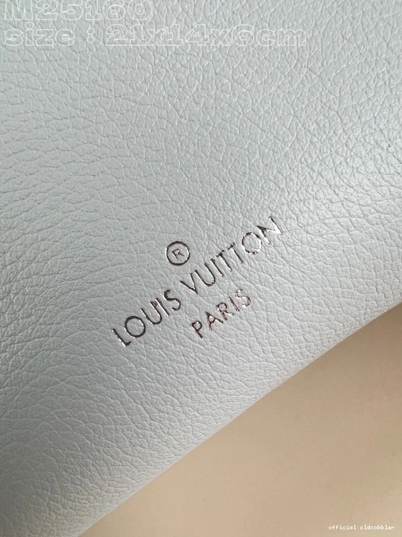 Official oldcobbler Side VUITTON Trunk LOUIS PM-21*14*6CM 0805